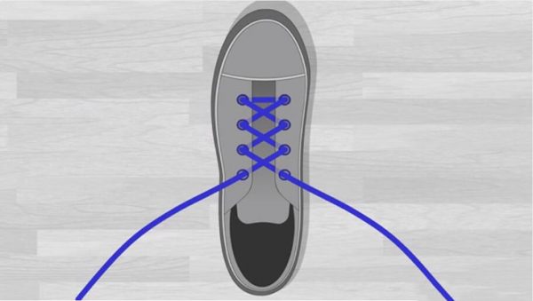 Criss Cross Lacing Method - China Sourceman Shoes Knowledge
