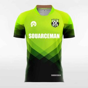 FCJ0005 Neon Green Soccer Jersey Custom (1)