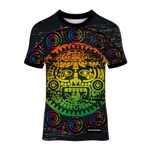 FCJ0029 Aztec Calendar T Shirt Custom (1)