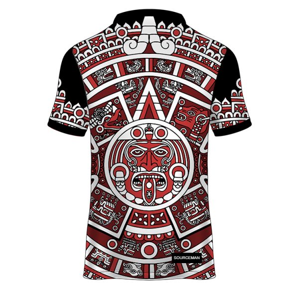 FCJ0029-O Aztec Print T Shirt China Factory (2)