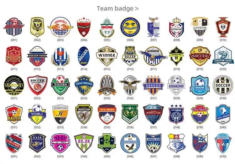 Soccer Jersey Badge