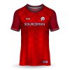 FCJ0047 Rotes Trikot Fußball China Maker (1)