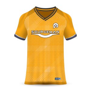 FCJ0107 Orange Football Shirt China Factory (1)