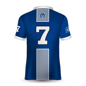 FCJ0191 blue football jersey design (2)