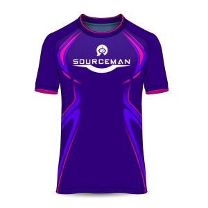 FCJ0112 custom purple football jersey